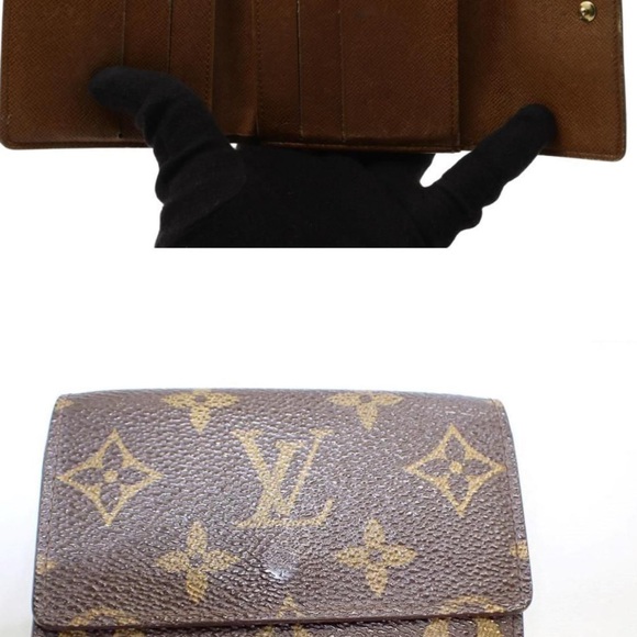 Louis Vuitton Black Leather Wallet - Picture 3 of 5